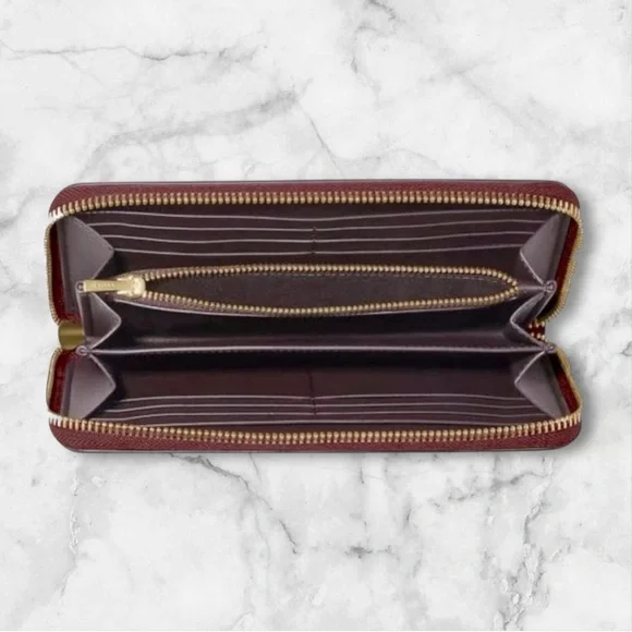 Coach. Holiday Bells Long Zip Around Wallet NWT $298 Retail Limited Edition - Picture 3 of 12